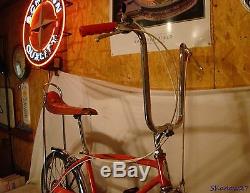 1974 Schwinn Fastback Stingray 5-speed Sunset Orange Muscle Bike Krate Vintage