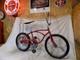 1974 Schwinn Stingray Boys Opaque Red Muscle Bike Seat Vintage Fastback Rat S2