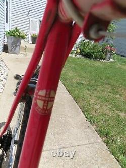 1974 Vintage Schwinn SPRINT Bicycle Opaque Red RARE