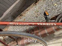1975 Schwinn Varsity Mens 10-speed Road Bike Vintage Red Jl511229 Barn Find