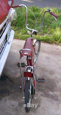 1976 Original Paint Vintage Schwinn Fastback 5 Speed Red Stingray Bike Bicycle