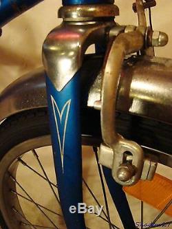 1976 Schwinn Stingray 5-speed Banana Seat Muscle Bike Vintage S2 Blue Krate 70s
