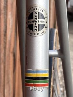 1976 Schwinn Paramount P-14 Pista Bicycle Track Bike Vintage 1970's Campagnolo