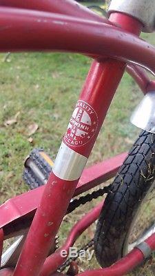 1976 Vintage Schwinn Sting-Ray Bike Red Bicycle FREE SHIP Stingray