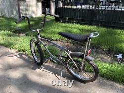 1976 vintage Schwinn Scrambler Stingray S2 Banana Seat Old School Bmx