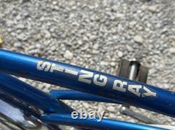 1977 Blue Silver Schwinn Stingray Bmx Vintage Muscle Bike Bicycle Chicago