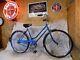 1977 Schwinn Breeze Ladies 3-speed Vintage Road Cruiser Bike Blue Collegiate S6