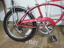 1977 Schwinn Stingray 5-speed 100% Original Muscle Bike Vintage S2 Red Krate 70s