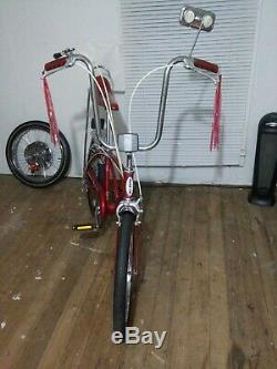 1977 Schwinn Stingray 5-speed 100% Original Muscle Bike Vintage S2 Red Krate 70s