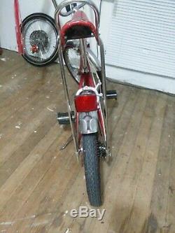 1977 Schwinn Stingray 5-speed 100% Original Muscle Bike Vintage S2 Red Krate 70s