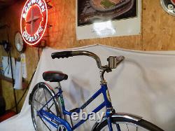 1978 Schwinn Breeze Ladies Blue Vintage 24 Road Cruiser Bike Collegiate Racer S6