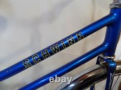 1978 Schwinn Breeze Ladies Blue Vintage 24 Road Cruiser Bike Collegiate Racer S6