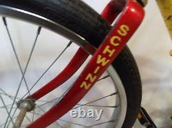 1978 Schwinn Stingray II Boys Banana Seat Muscle Bicycle Yellow+red S2 Vintage