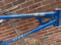 1979 Schwinn Scrambler BMX Frame Chicago Built 36/36 Vintage Blue