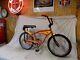 1979 Schwinn Tornado Stingray Boys 20 Muscle Bike Bmx Mx Sunset Orange Vintage