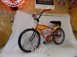 1979 Schwinn Tornado Stingray Boys 20 Muscle Bike Bmx MX Sunset Orange Vintage