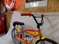 1979 Schwinn Tornado Stingray Boys 20 Muscle Bike Bmx MX Sunset Orange Vintage