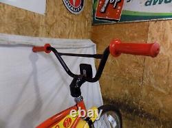 1979 Schwinn Tornado Stingray Boys 20 Muscle Bike Bmx MX Sunset Orange Vintage