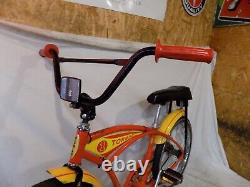 1979 Schwinn Tornado Stingray Boys 20 Muscle Bike Bmx MX Sunset Orange Vintage