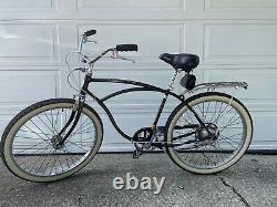 1980 Schwinn Cruiser 5 Speed Spitfire Atom Brake Black Vintage S2 NICE