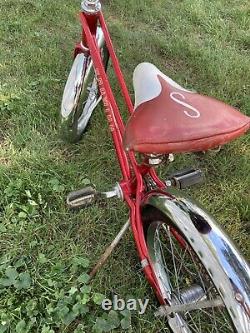 1980 Schwinn Pixie Red Stingray 16 Bike Krate Midget Vintage Double Bar