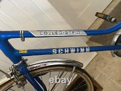 1980 Vintage Schwinn Collegiate 3 26 Womens Bike. Clean