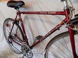 1982 Schwinn World Sport Mens 10 Speed Road Bike Vintage Varsity/continental 82