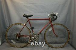 1983 Schwinn Varsity Vintage Touring Road Bike 55cm Medium Red Steel USA Charity