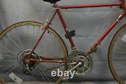 1983 Schwinn Varsity Vintage Touring Road Bike 55cm Medium Red Steel USA Charity