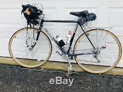 1984 Schwinn Voyageur SP Touring Bicycle Bike Navy Blue Vintage Rare Collectible