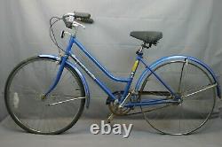 1985 Schwinn Collegiate Vintage Cruiser Bike X-Small 43cm SS Steel USA Charity