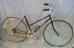 1985 Schwinn World Vintage Cruiser Bike X-Small 49cm Black Steel Fast US Shipper