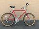 1986 Red Schwinn Cimarron Vintage Mtb Bike Tange Suntour Shimano Xt Araya Rm-25