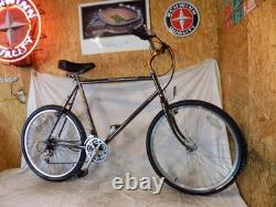 1987 Schwinn Sierra Black Chrome 18-speed Early Mountain Bike Gt Old Bmx Vintage