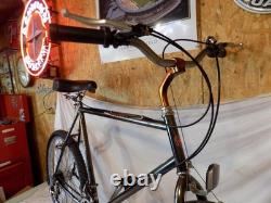 1987 Schwinn Sierra Black Chrome 18-speed Early Mountain Bike Gt Old Bmx Vintage