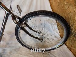 1987 Schwinn Sierra Black Chrome 18-speed Early Mountain Bike Gt Old Bmx Vintage