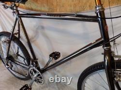 1987 Schwinn Sierra Black Chrome 18-speed Early Mountain Bike Gt Old Bmx Vintage