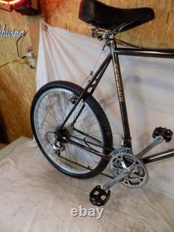1987 Schwinn Sierra Black Chrome 18-speed Early Mountain Bike Gt Old Bmx Vintage