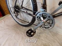 1987 Schwinn Sierra Black Chrome 18-speed Early Mountain Bike Gt Old Bmx Vintage
