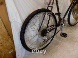 1987 Schwinn Sierra Black Chrome 18-speed Early Mountain Bike Gt Old Bmx Vintage