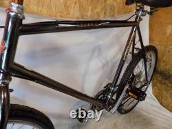1987 Schwinn Sierra Black Chrome 18-speed Early Mountain Bike Gt Old Bmx Vintage