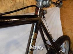 1987 Schwinn Sierra Black Chrome 18-speed Early Mountain Bike Gt Old Bmx Vintage
