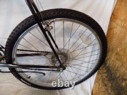 1987 Schwinn Sierra Black Chrome 18-speed Early Mountain Bike Gt Old Bmx Vintage