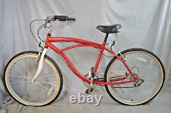 1990 Schwinn Classic Cruiser Bike Large 19 6 Speed Grip Fenders Steel Ships USA