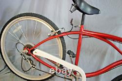 1990 Schwinn Classic Cruiser Bike Large 19 6 Speed Grip Fenders Steel Ships USA