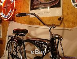 1990s SCHWINN DELUXE CRUISER TANK BICYCLE VINTAGE B6 PHANTOM HORNET SPRINGER