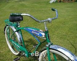 1995 Schwinn Deluxe Cruiser Mens Rolling Rock Beer Tank Bike Vintage B6 Phantom