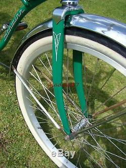 1995 Schwinn Deluxe Cruiser Mens Rolling Rock Beer Tank Bike Vintage B6 Phantom