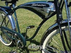 1995 Schwinn Deluxe Cruiser Mens Tank Bicycle Vintage B6 Phantom Hornet Springer
