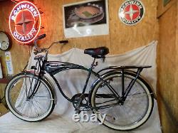 1995 Schwinn Cruiser Classic Mens Tank Bike Vintage B6 Phantom Bicycle+springer